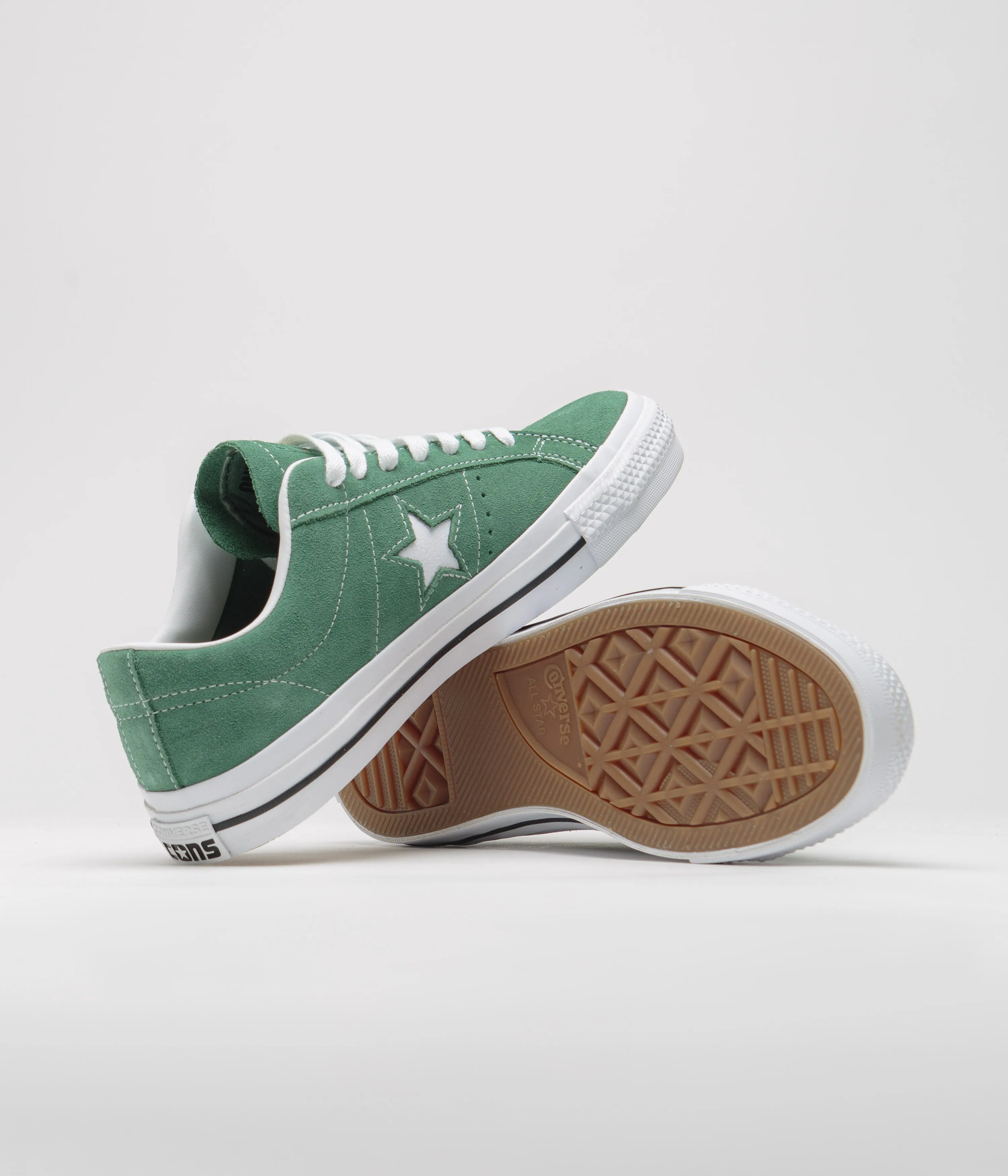 Converse Cons One Star Pro Ox Shoes - Admiral Elm / White / Blacks Converse Shoes
