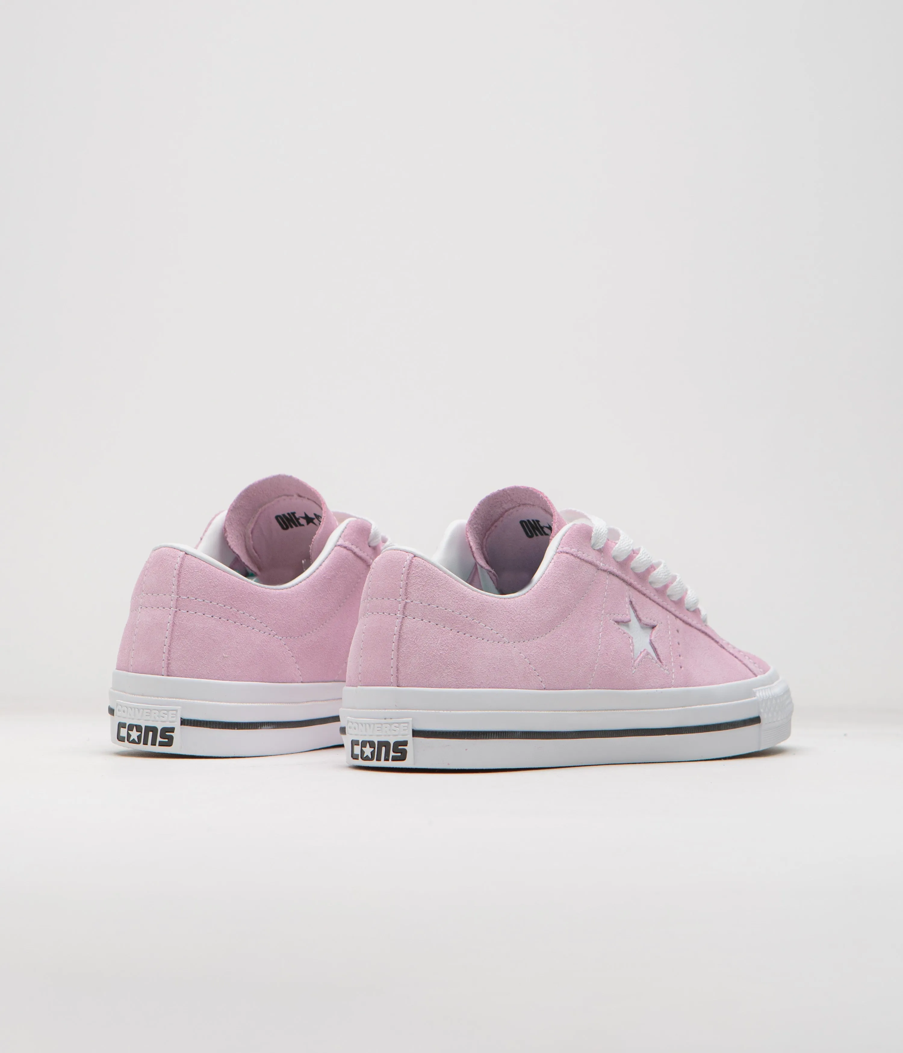 Converse Cons One Star Pro Ox Shoes - Stardust Lilac / White / Black Converse Shoes