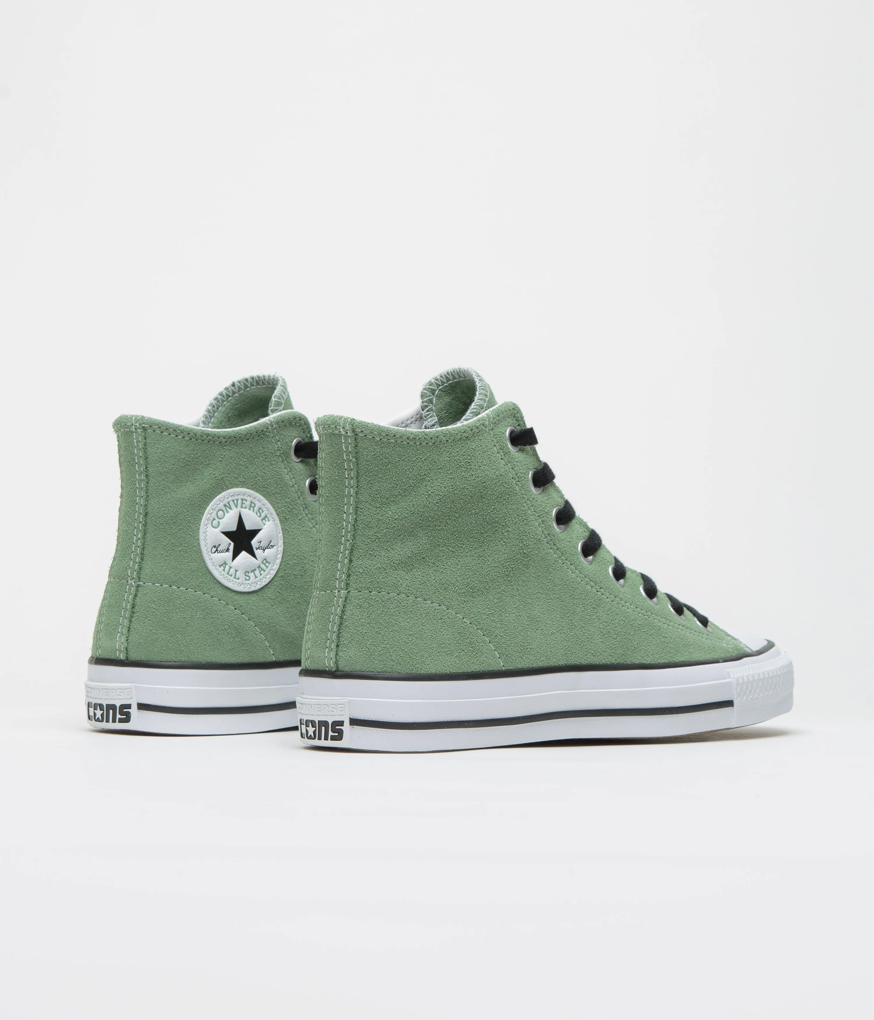 Converse CTAS Pro Hi Shoes - Foothill Green / Black / White Converse Shoes