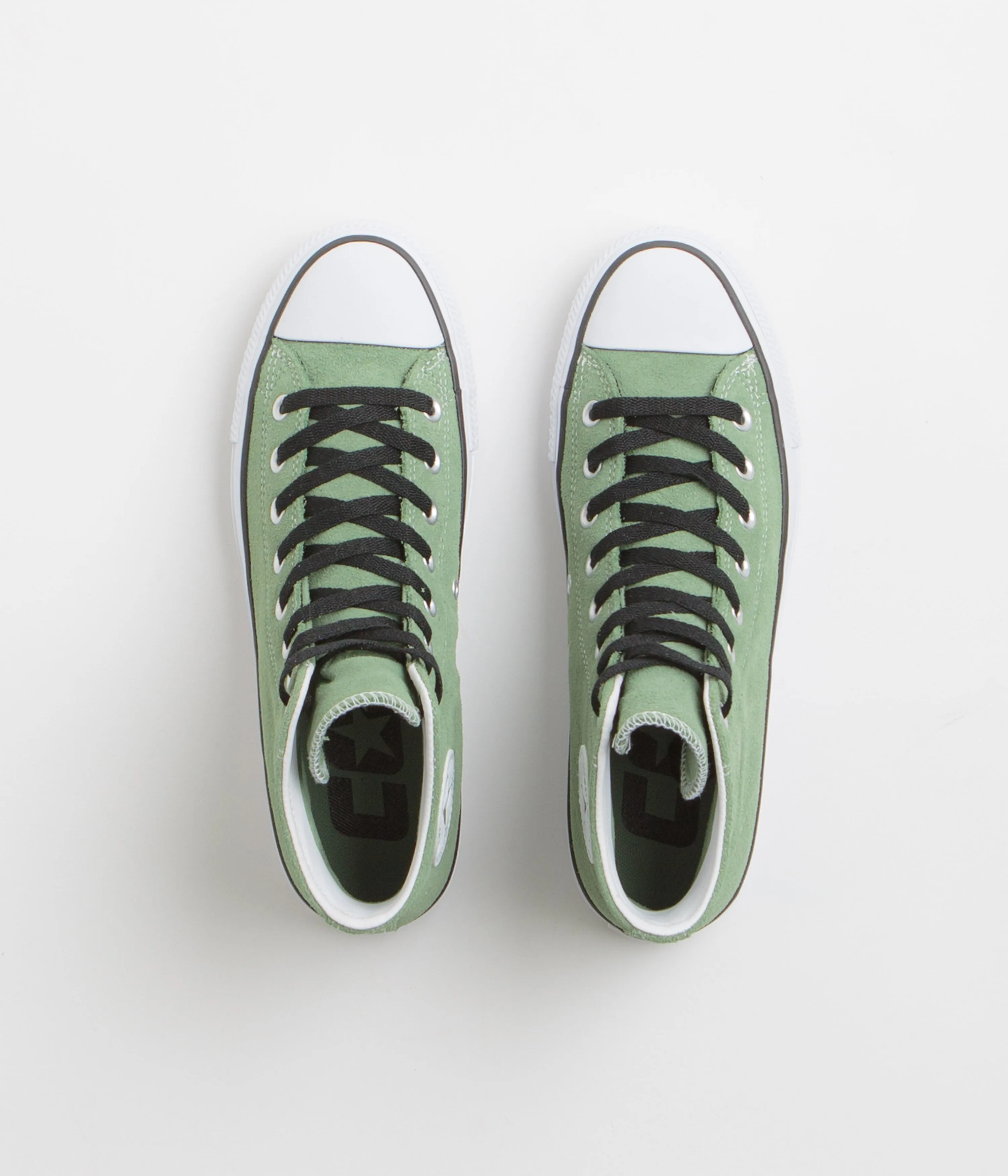 Converse CTAS Pro Hi Shoes - Foothill Green / Black / White Converse Shoes