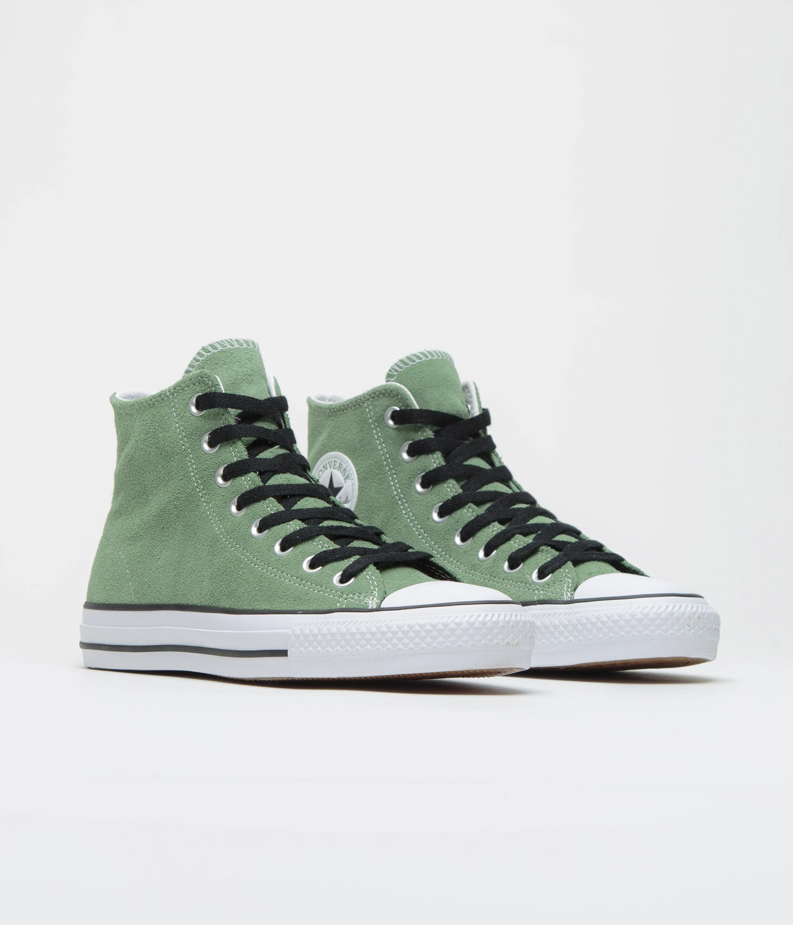 Converse CTAS Pro Hi Shoes - Foothill Green / Black / White Converse Shoes