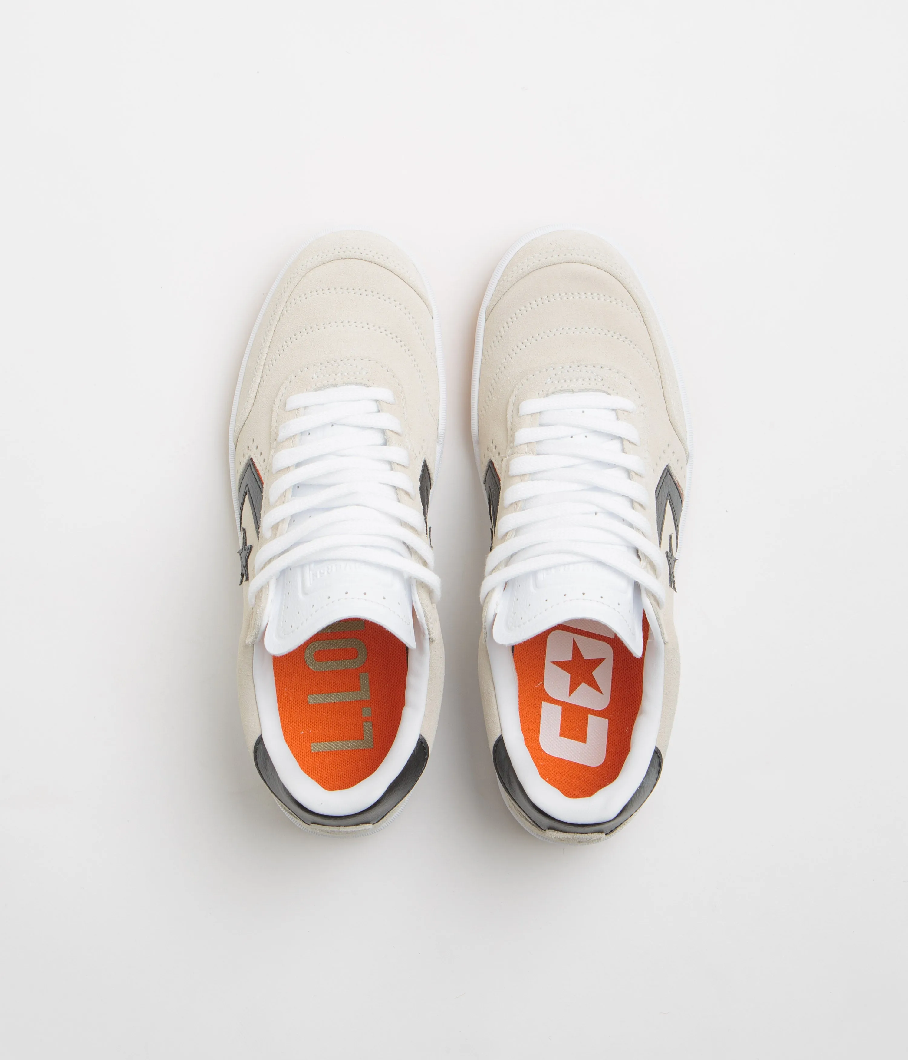 Converse Louie Lopez Pro 2 Shoes - Egret / White / Orange Converse Shoes