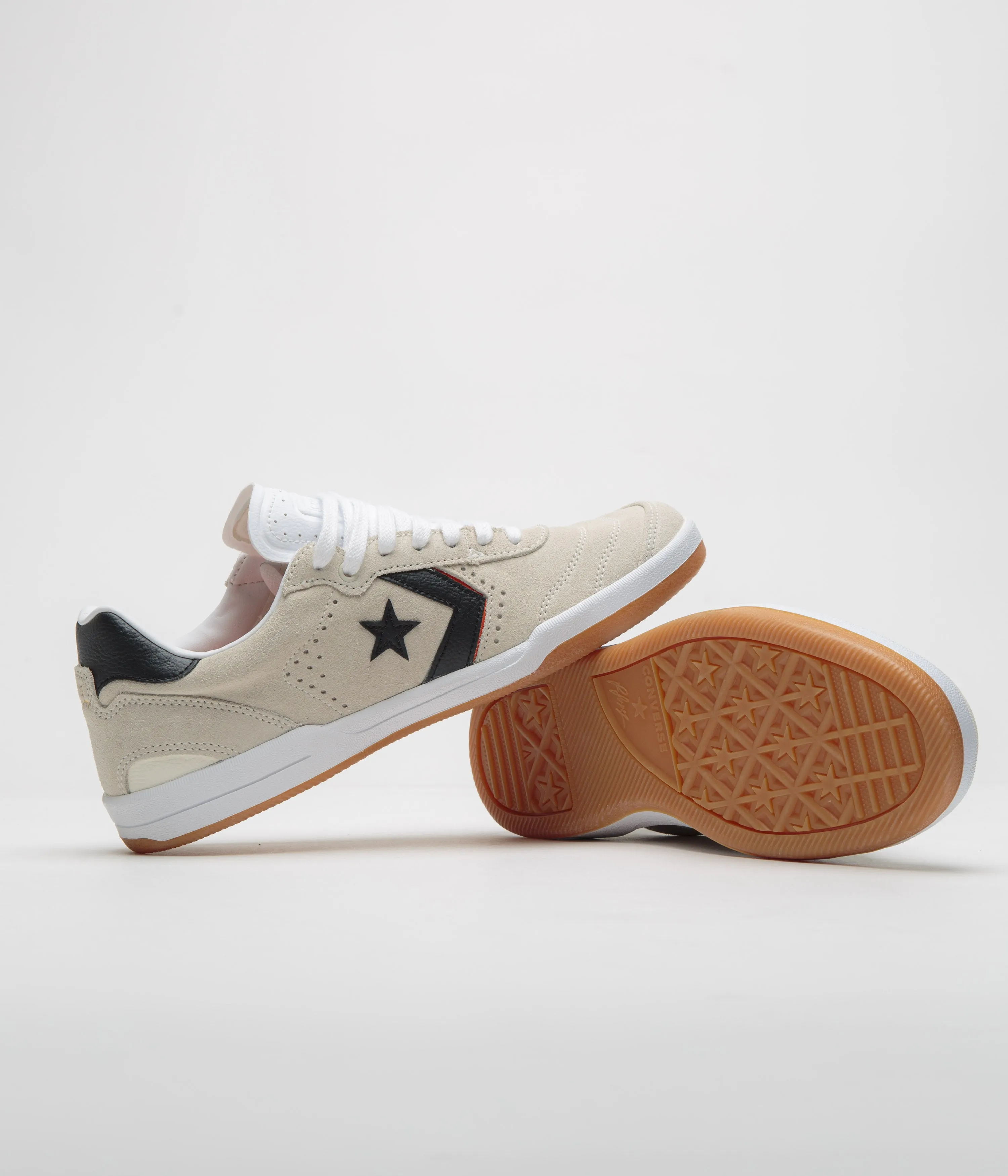 Converse Louie Lopez Pro 2 Shoes - Egret / White / Orange Converse Shoes