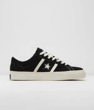 Converse One Star Academy Pro Shoes - Black / Egret / Egret Converse Shoes