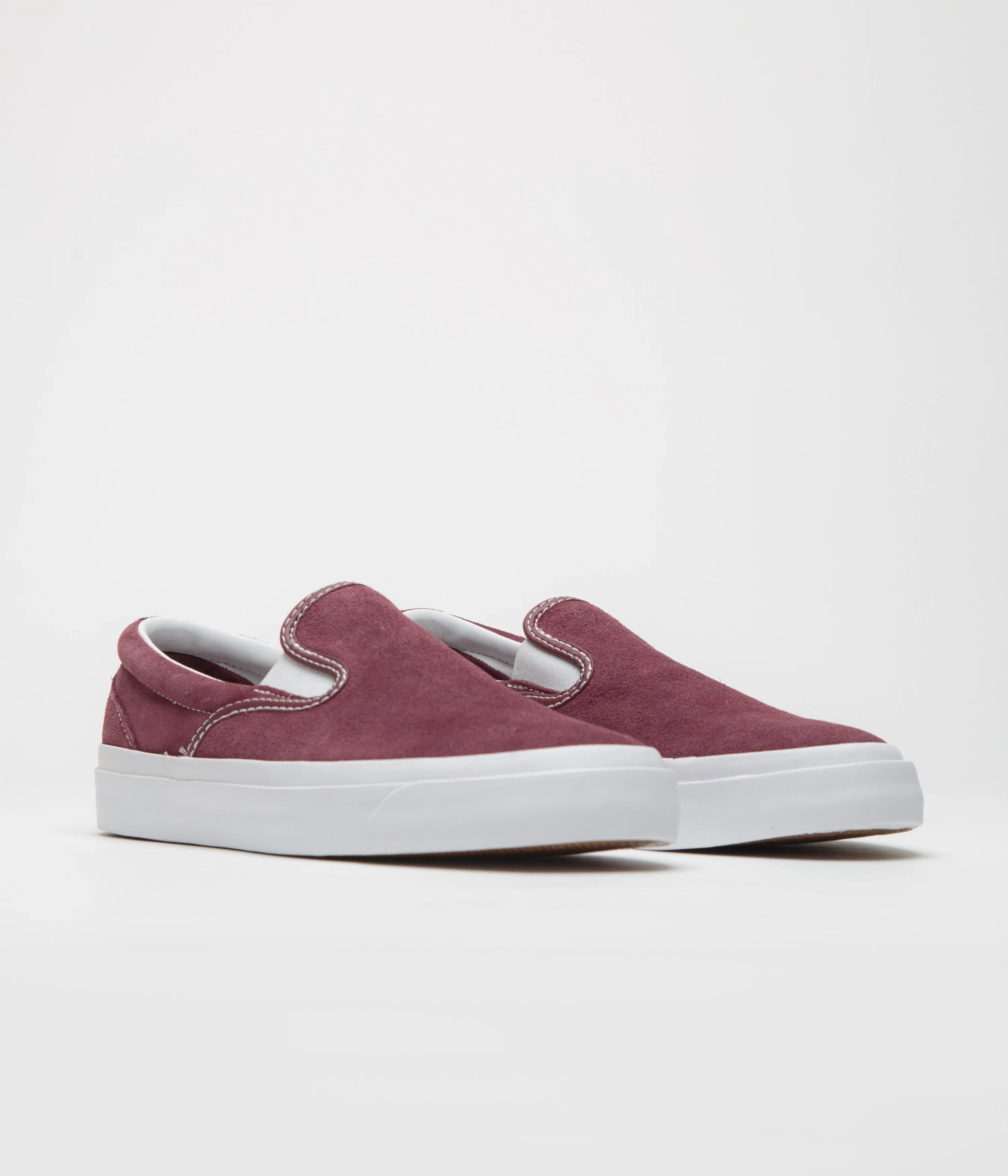 Converse One Star CC Slip Pro Shoes - Deep Bordeaux / White / White Converse Shoes