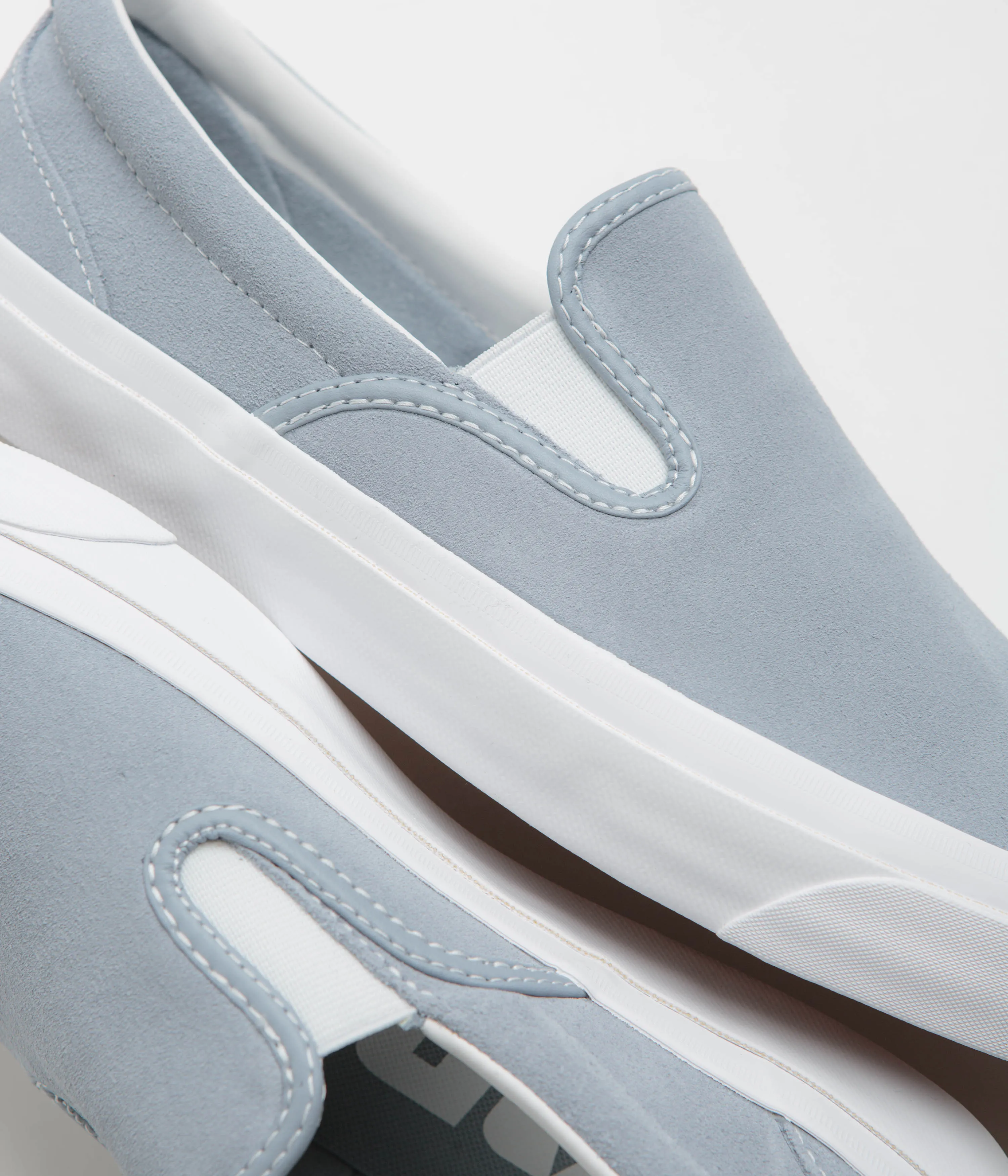 Converse One Star CC Slip Pro Shoes - Wet Stone / White / White Converse Shoes