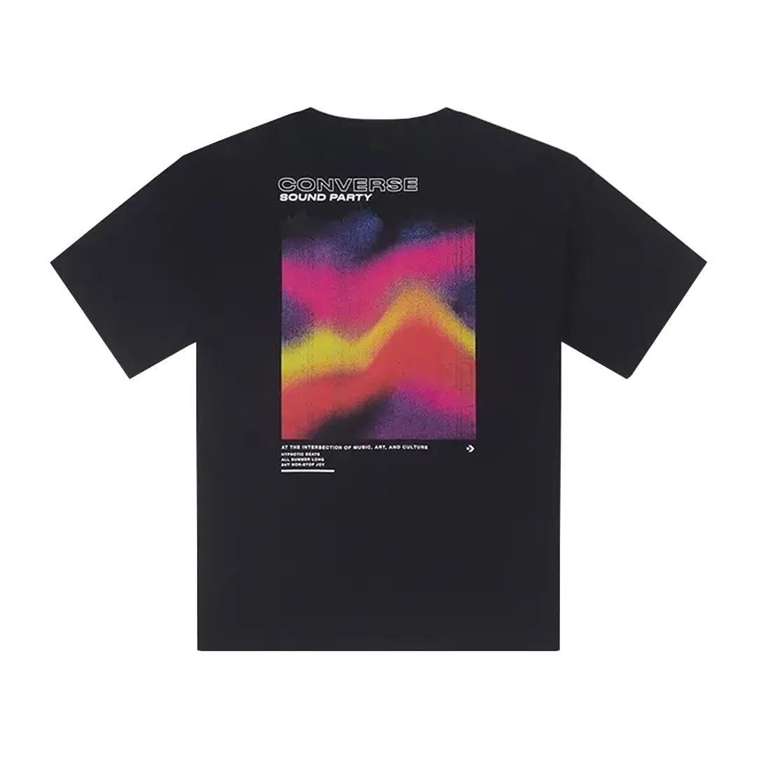 Converse - Women's Colourful Sound Waves T-Shirt (10026374 A02)