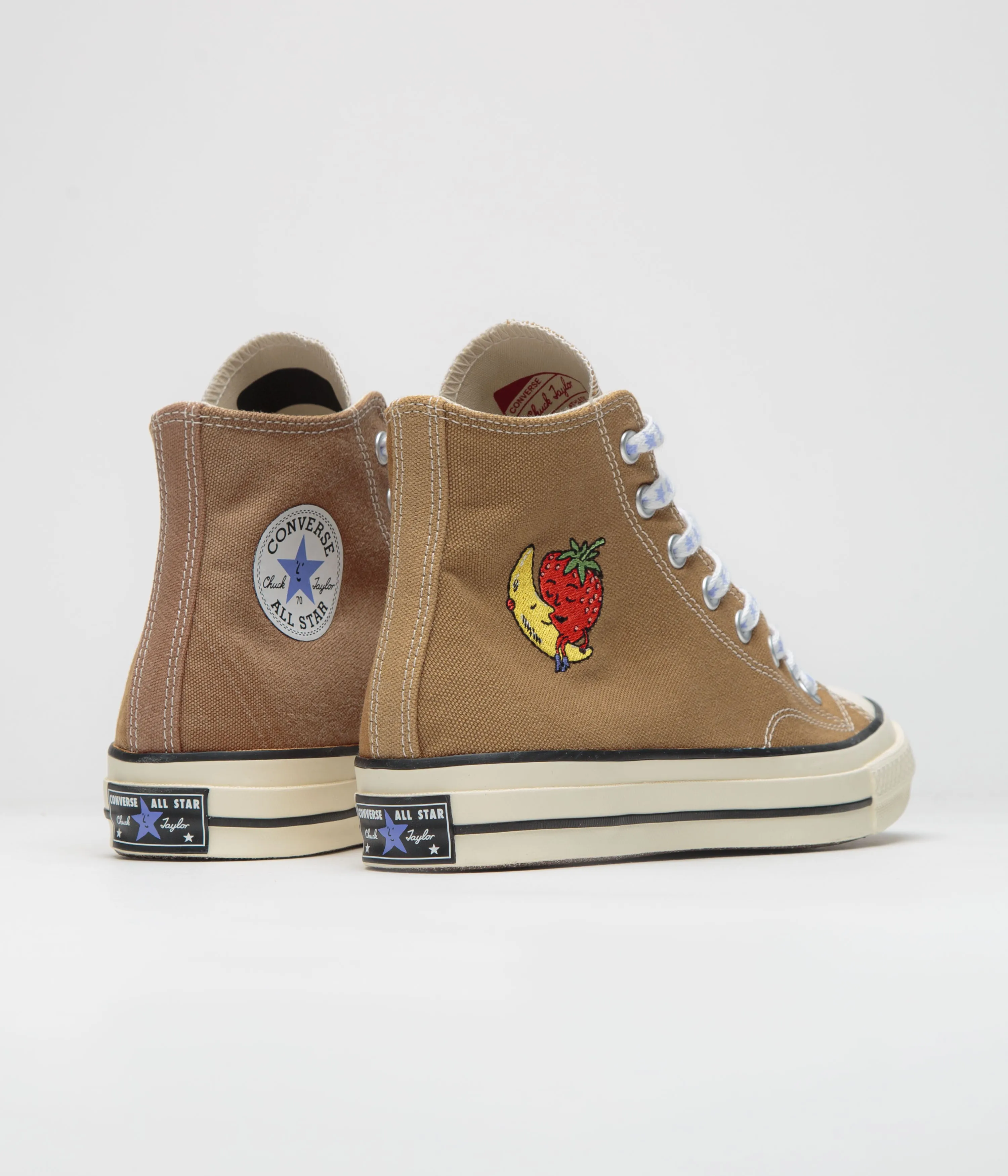 Converse x Sky High Farm Chuck 70 Hi Shoes - Brown / Egret Converse Shoes