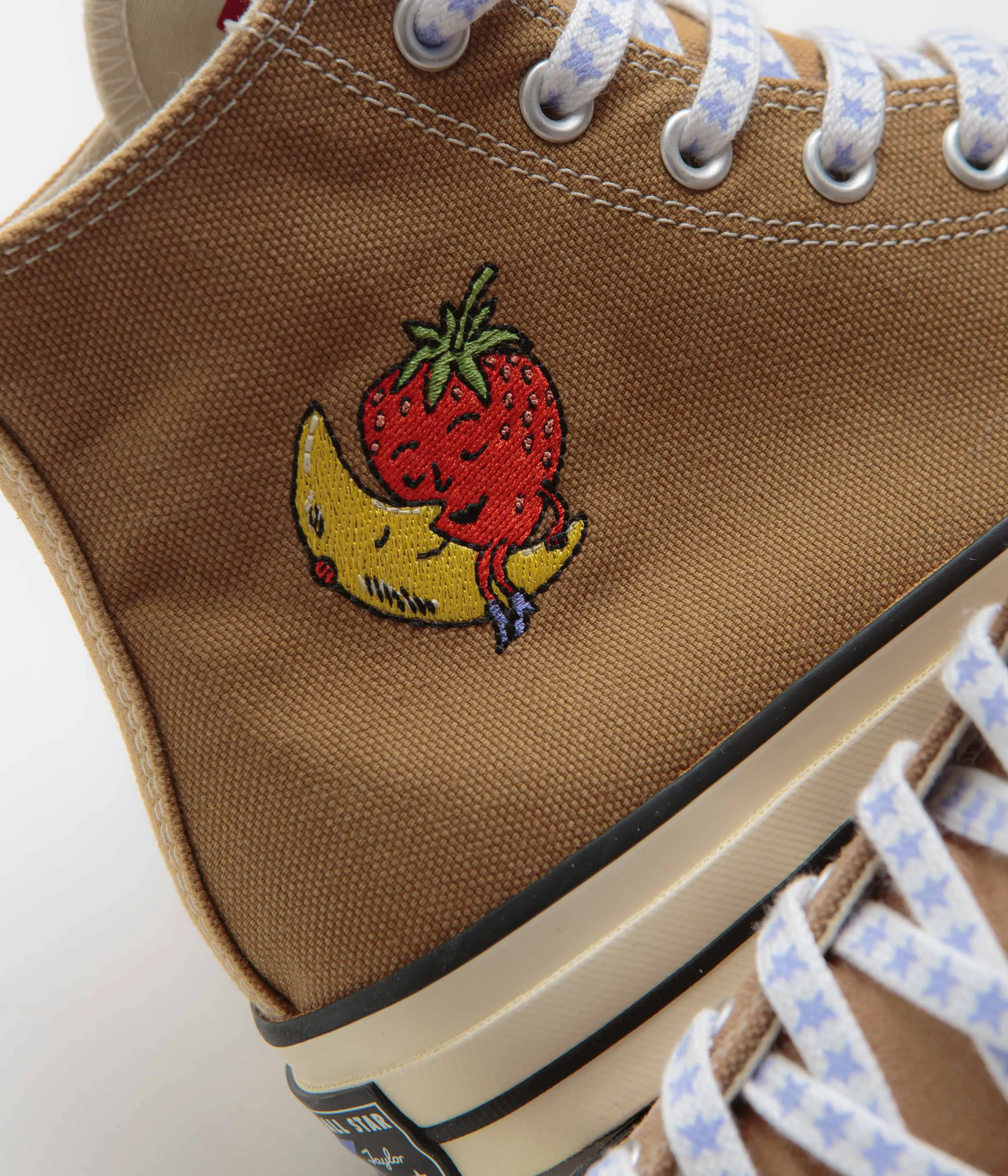 Converse x Sky High Farm Chuck 70 Hi Shoes - Brown / Egret Converse Shoes
