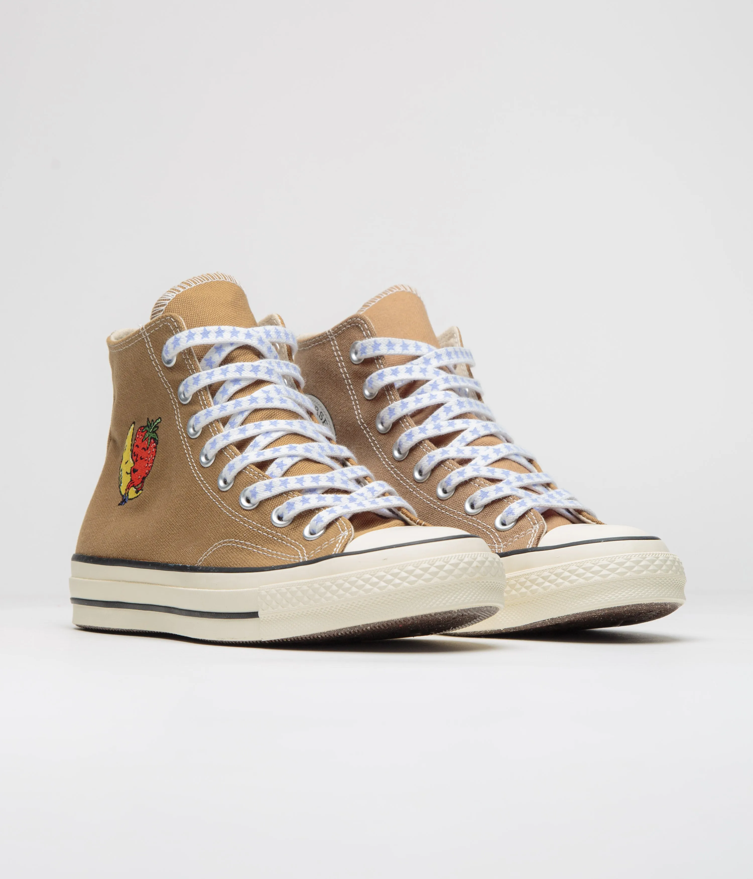 Converse x Sky High Farm Chuck 70 Hi Shoes - Brown / Egret Converse Shoes
