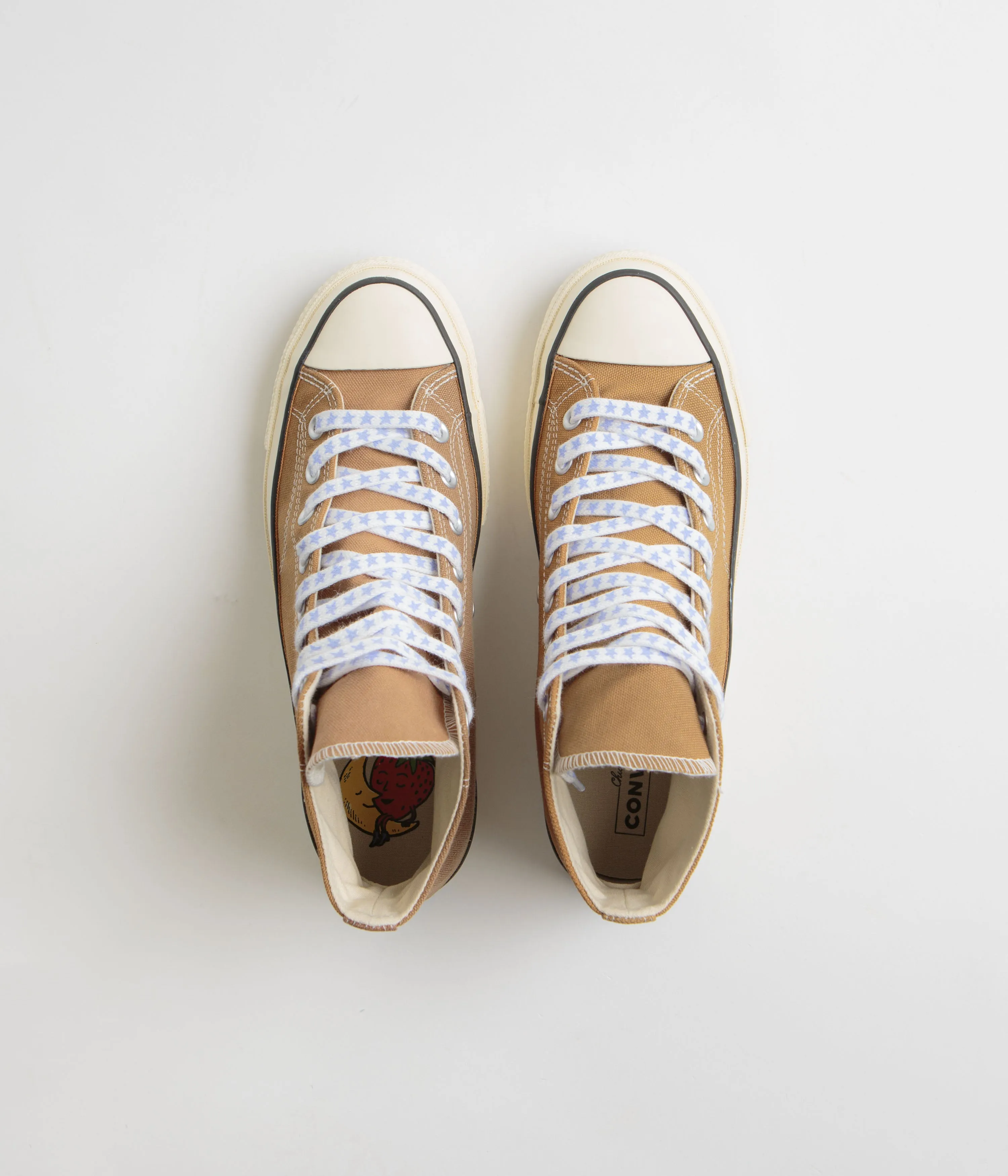 Converse x Sky High Farm Chuck 70 Hi Shoes - Brown / Egret Converse Shoes