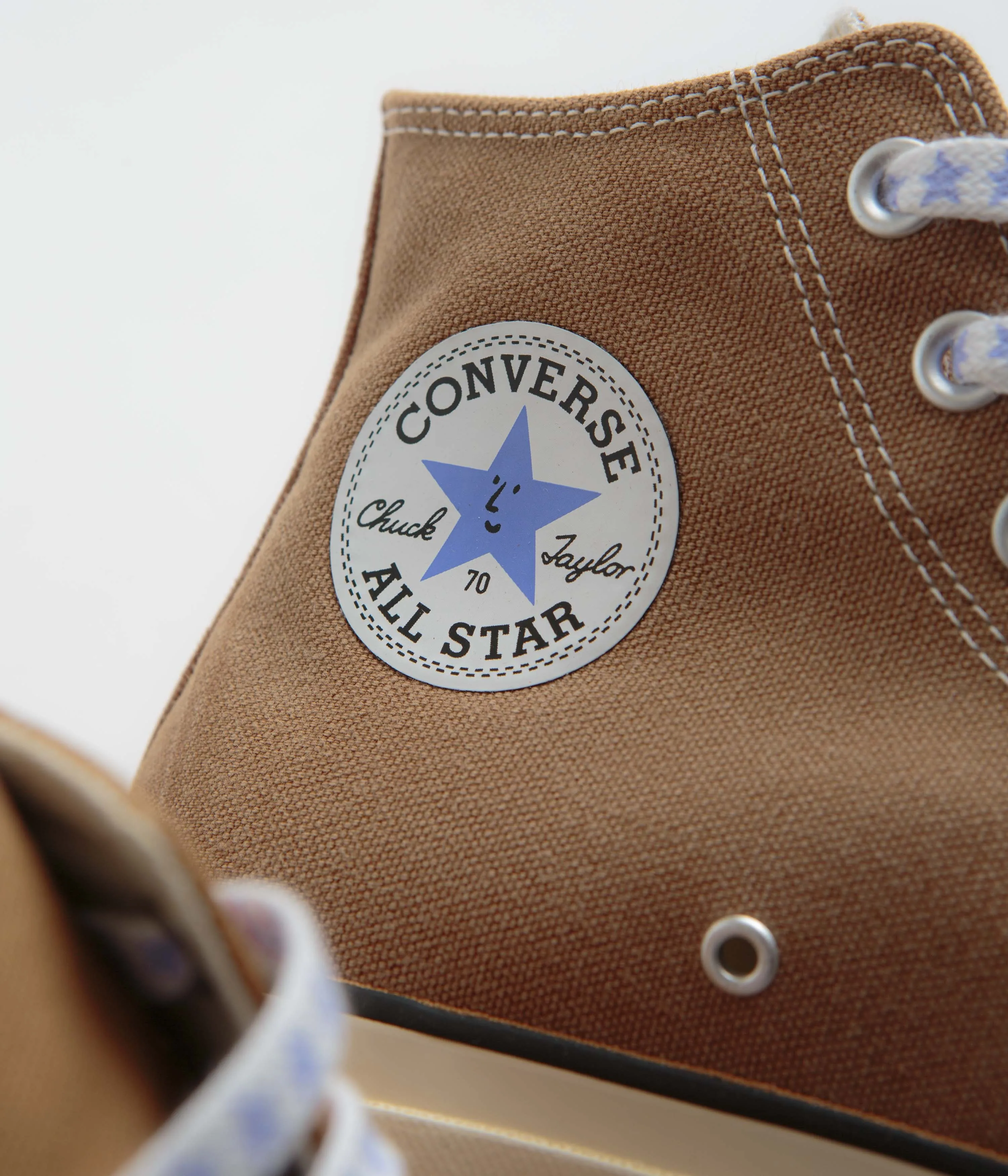 Converse x Sky High Farm Chuck 70 Hi Shoes - Brown / Egret Converse Shoes