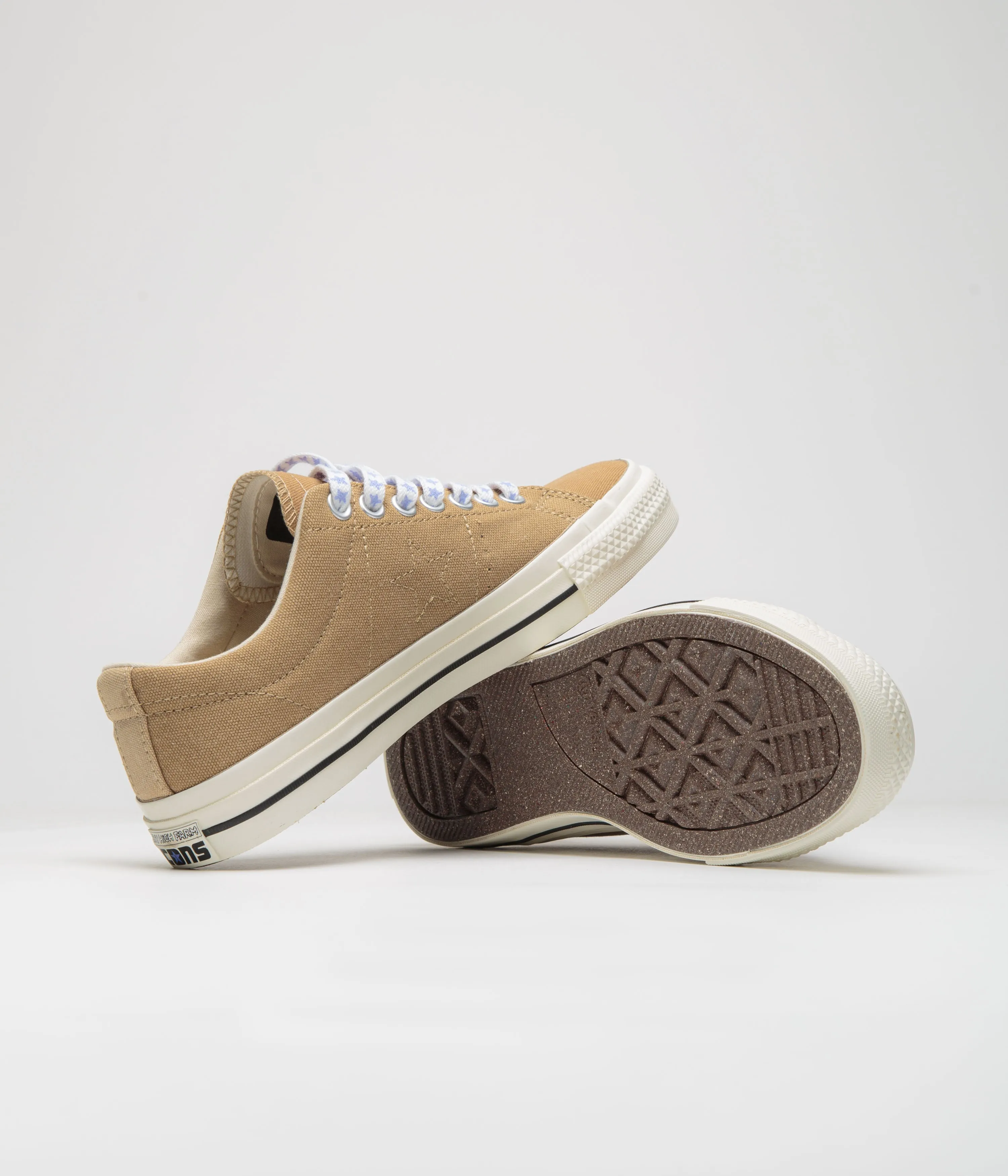 Converse x Sky High Farm One Star Pro Ox Shoes - Brown / Egret Converse Shoes