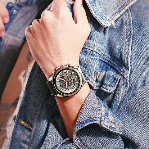 Curren Men's New Creative Chronograph Watch (Dial 4.8cm) - CUR196