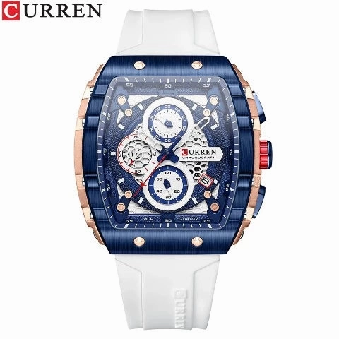 CURREN Men's Sports Rectangular Watch (Dial 4.7cm) - CUR221