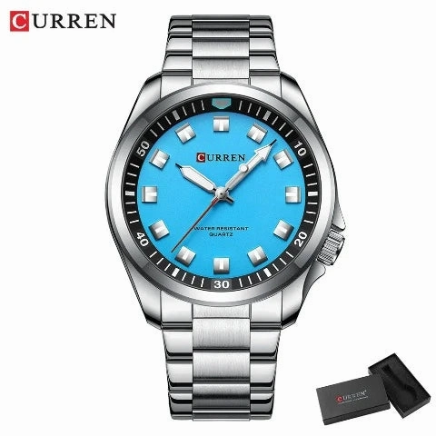 Curren Multicolor Stainless Steel Watch (Dial - 4.7cm) - CUR226