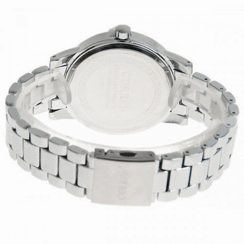 Curren Quartz Men's Stainless Steel Watch (Black 4.7cm Dial) - CUR001