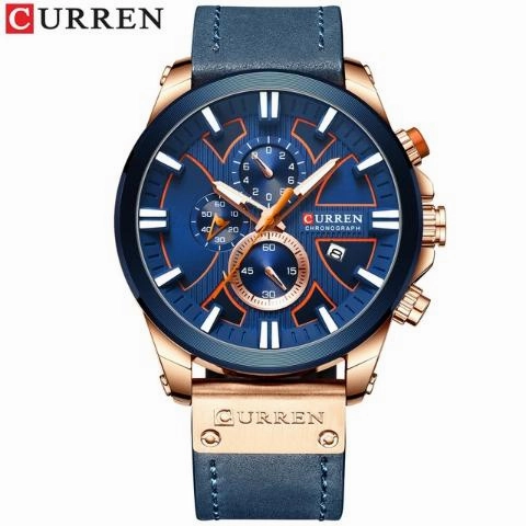 Curren Sports Chronograph Quartz Watch (Dial 4.9cm) - CUR197