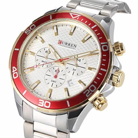 Curren Stainless Steel High Quality Watch (Dial 3.8cm) - CUR 141