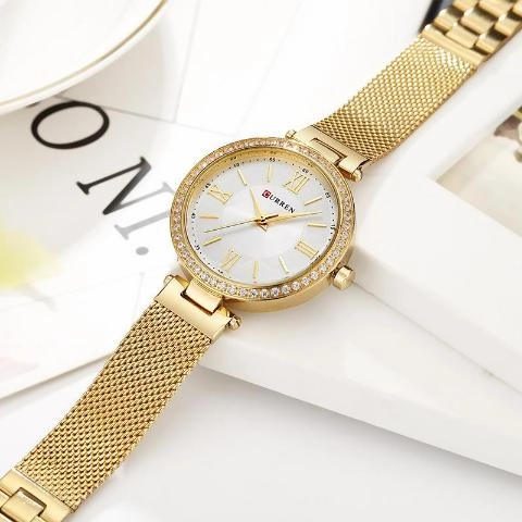 Curren Women's Beautiful Dial Watch (Dial 3.0cm) - CUR 147