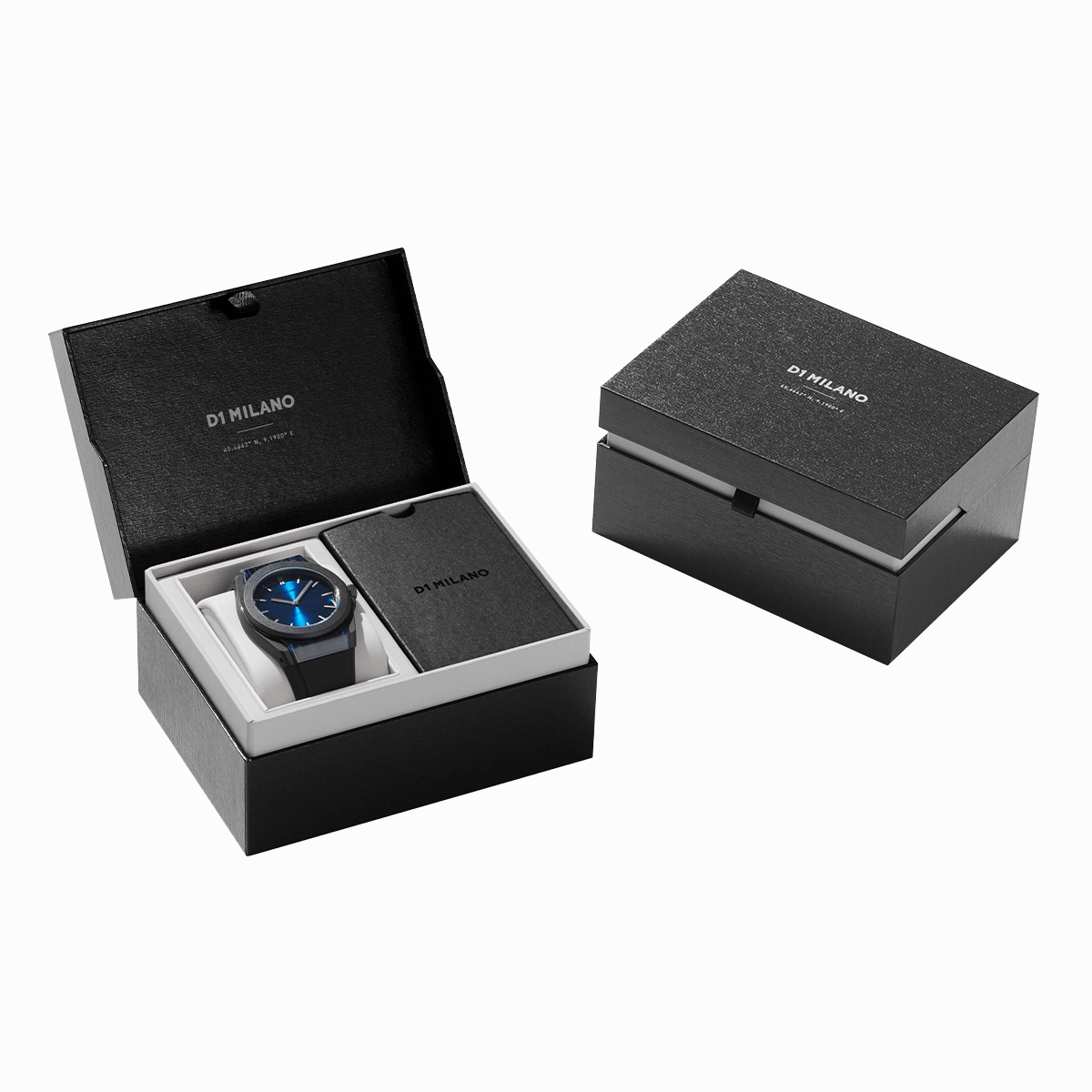 D1 Milano Carbonlite Blue 40.5mm Watch