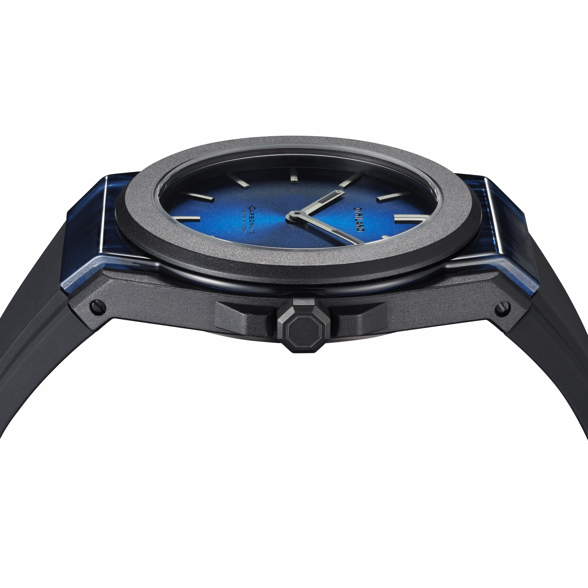 D1 Milano Carbonlite Blue 40.5mm Watch