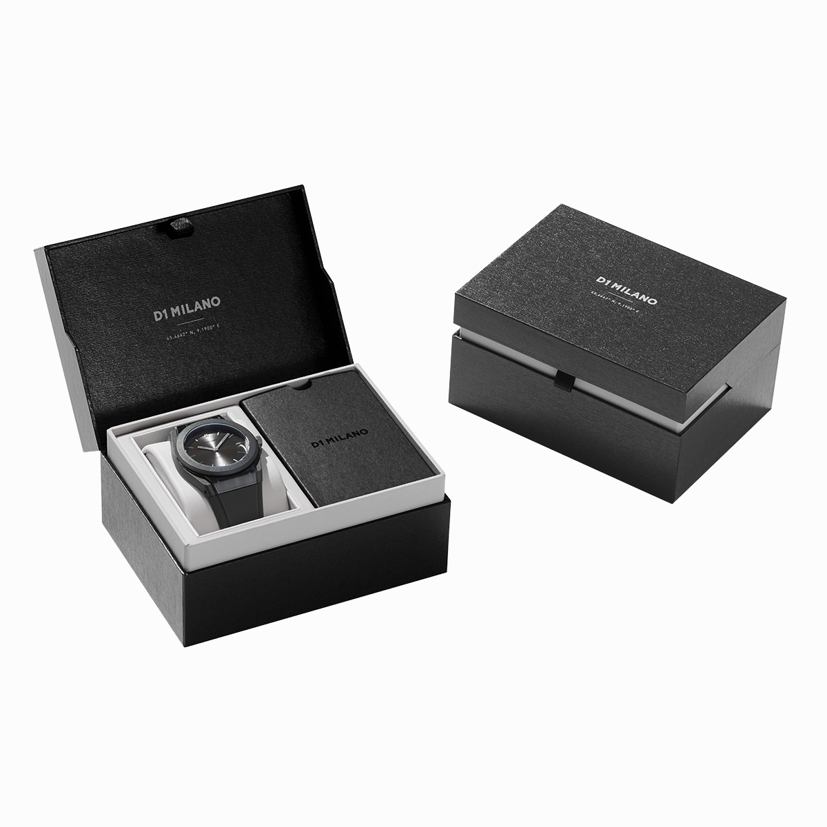 D1 Milano Carbonlite Grey 40.5mm Watch