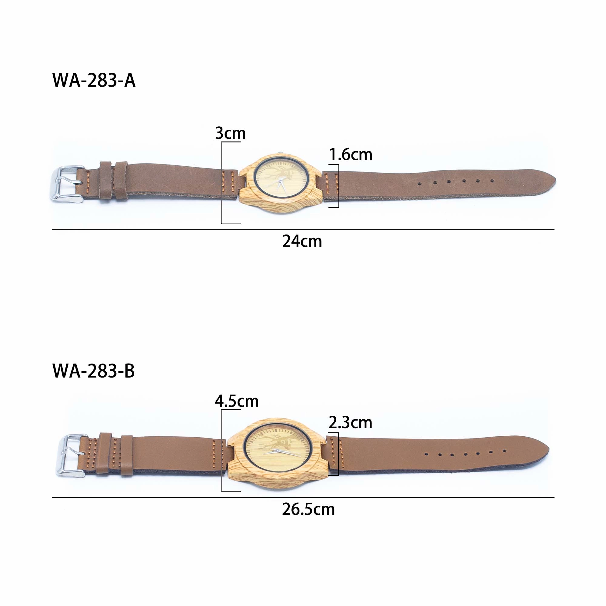 Deer Vintage ladies watch Leather Strap Quartz Watch WA-283