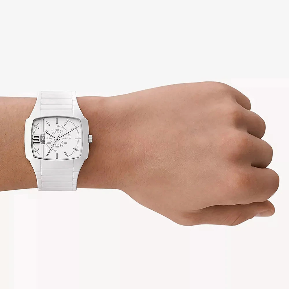 Diesel Cliffhanger 2.0 Gents White Mixed Watch