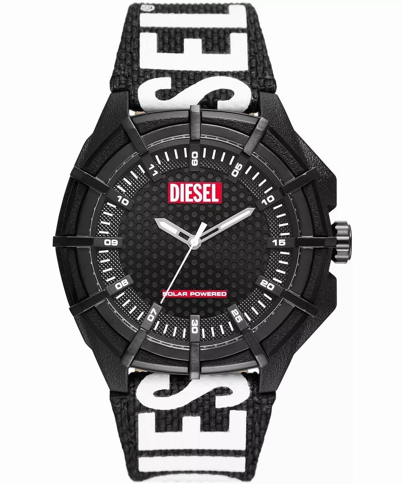 Diesel Framed Solar-Powered Black rPET Watch