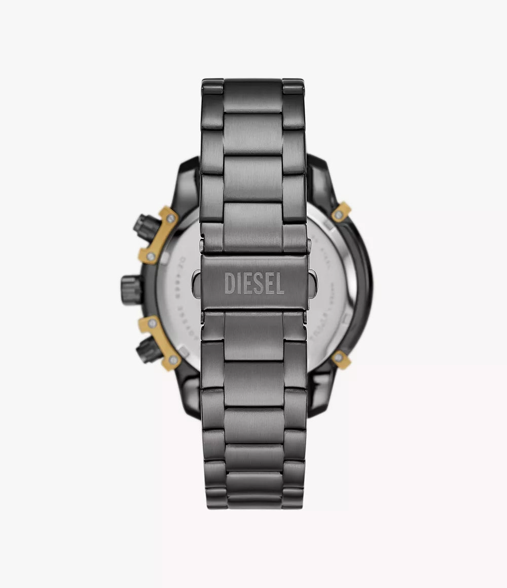 Diesel Griffed Gents Chronograph Two-Tone Stainless Steel Watch
