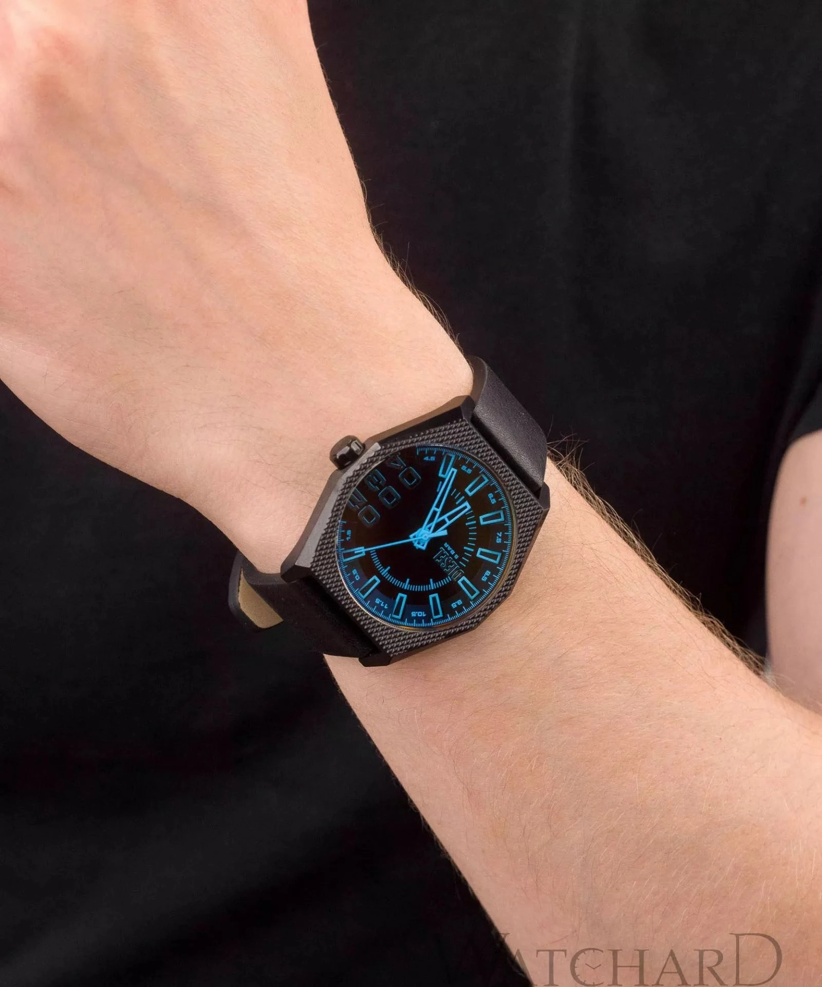 Diesel Men's Black Watch