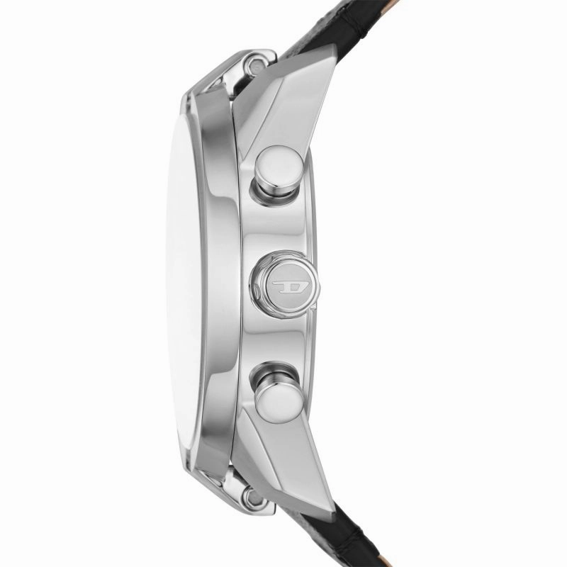 Diesel Split Chronograph Men's Leather Watch