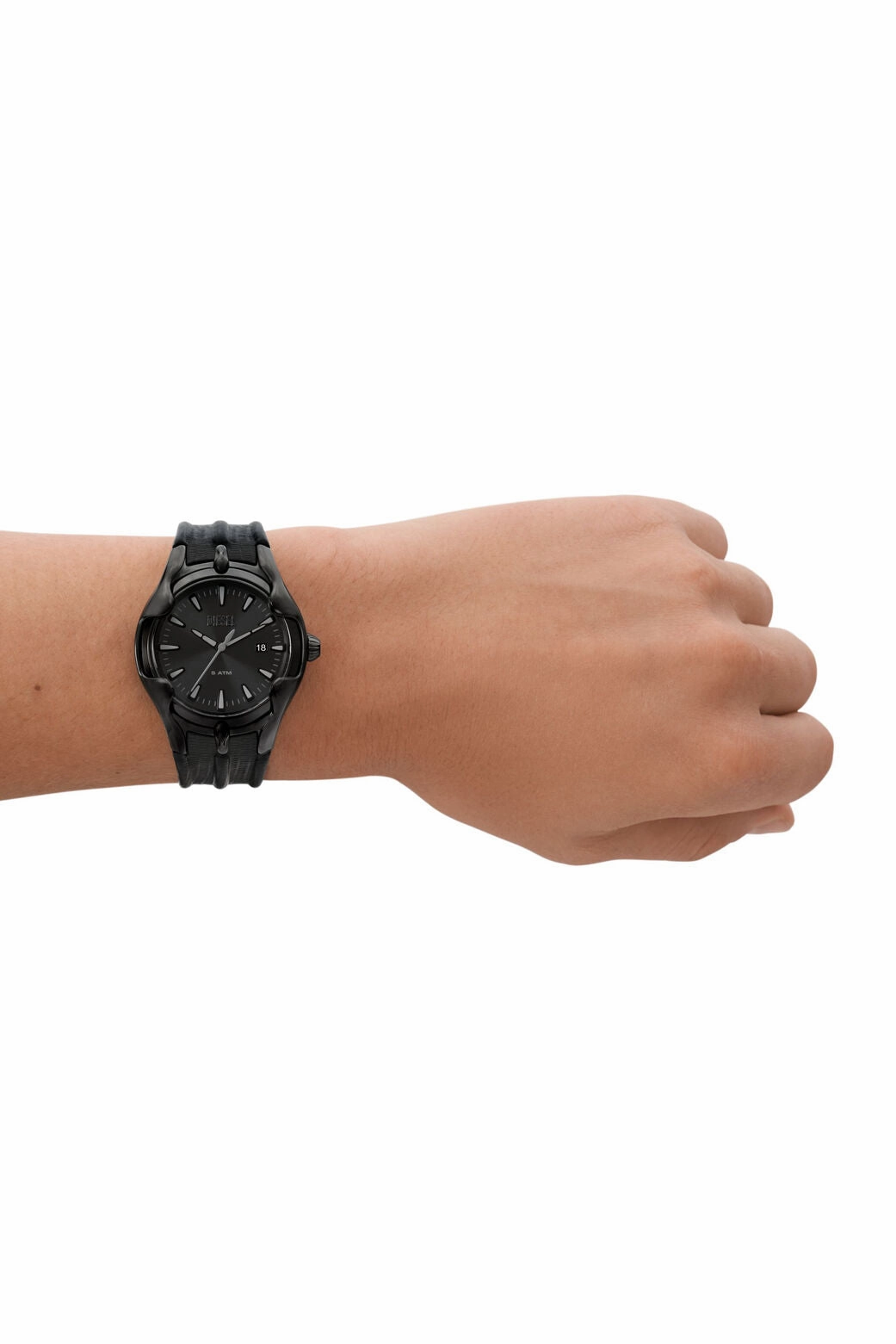 Diesel Vert 44mm Gents Black Chronograph Watch