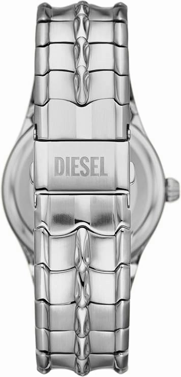 Diesel Vert Gents Luminous Blue Dial Stainless Steel Watch