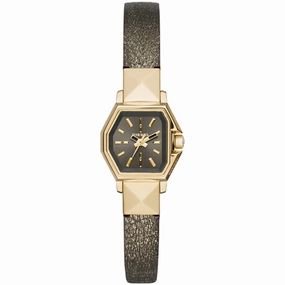 Diesel Women's Watch - Z Backup Quartz SS Case Grey Dial Leather Strap | DZ5491