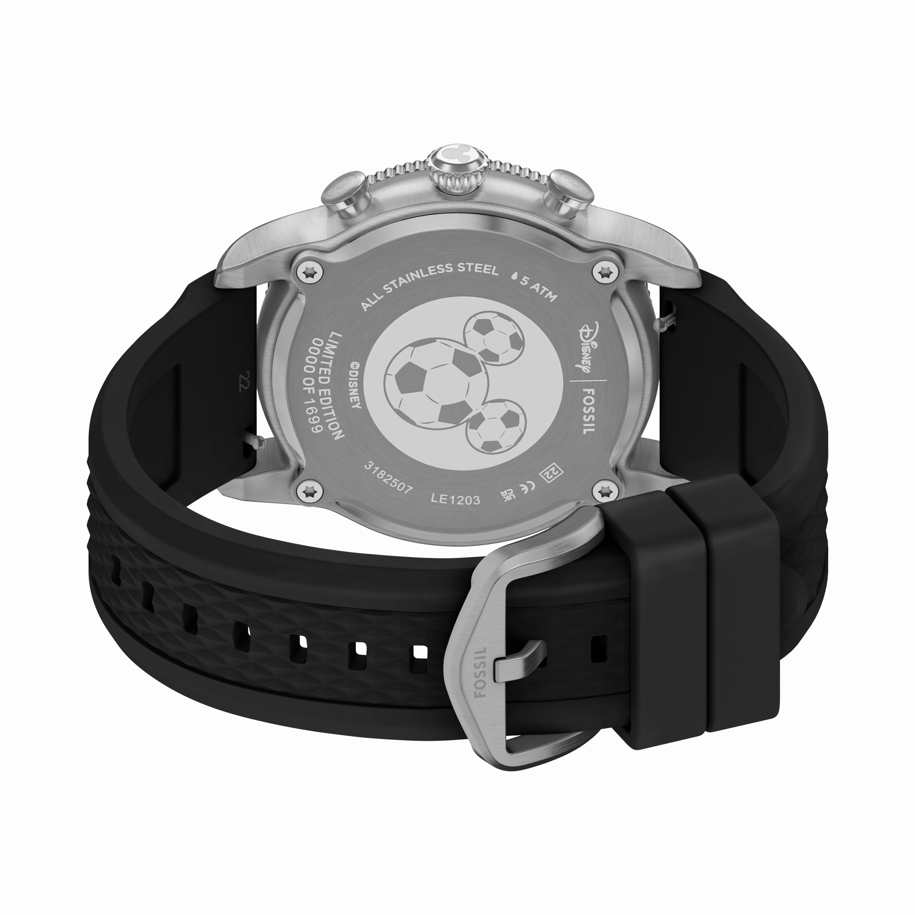 Disney x Fossil Limited-Edition Mickey Mouse Soccer Watch