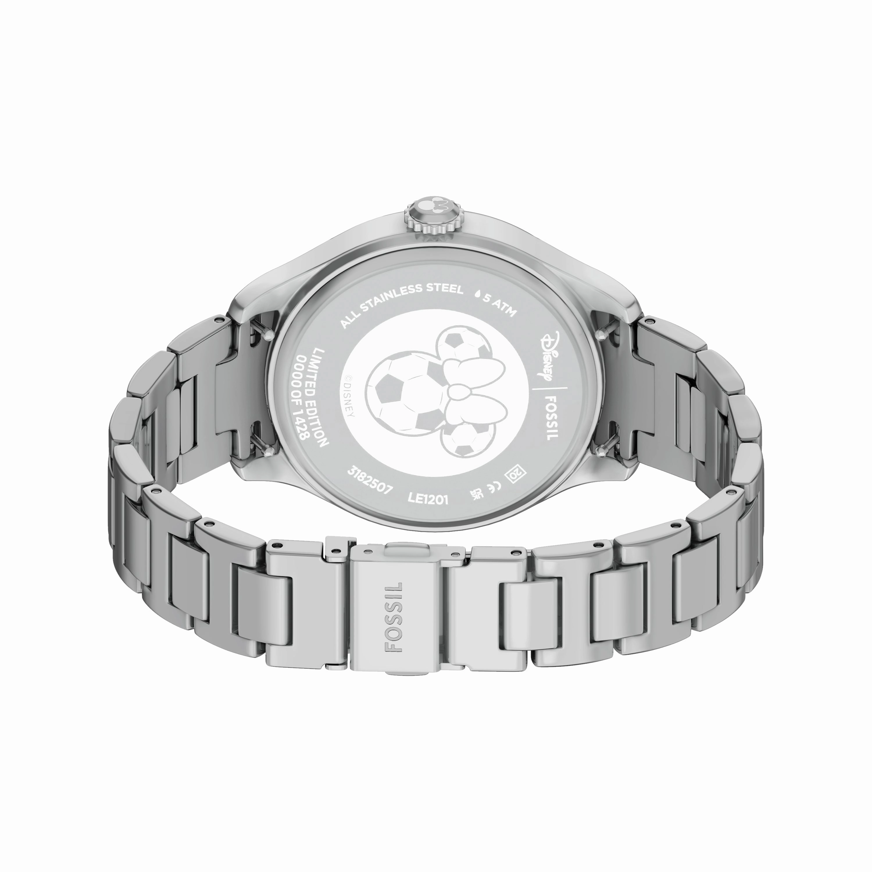 Disney x Fossil Limited-Edition Minnie Mouse Soccer Watch