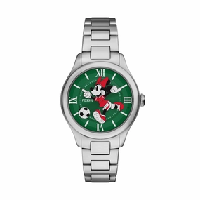 Disney x Fossil Limited-Edition Minnie Mouse Soccer Watch