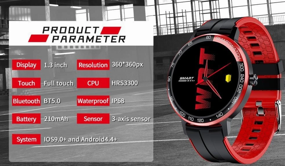 Doctor Blood oxygen monitor Outdoor Smart Watch Aluminum Case