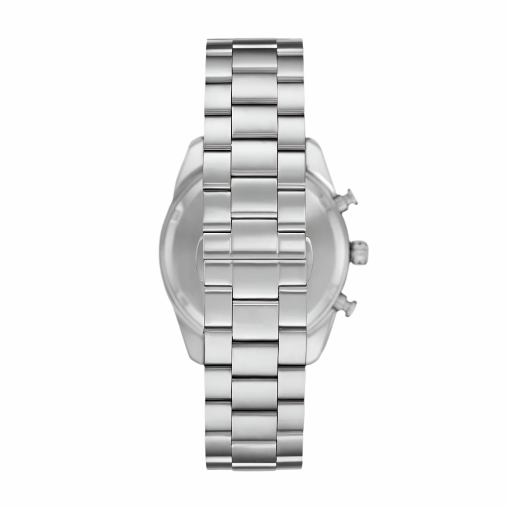 Emporio Armani Chronograph  Gents Silver Tone Watch