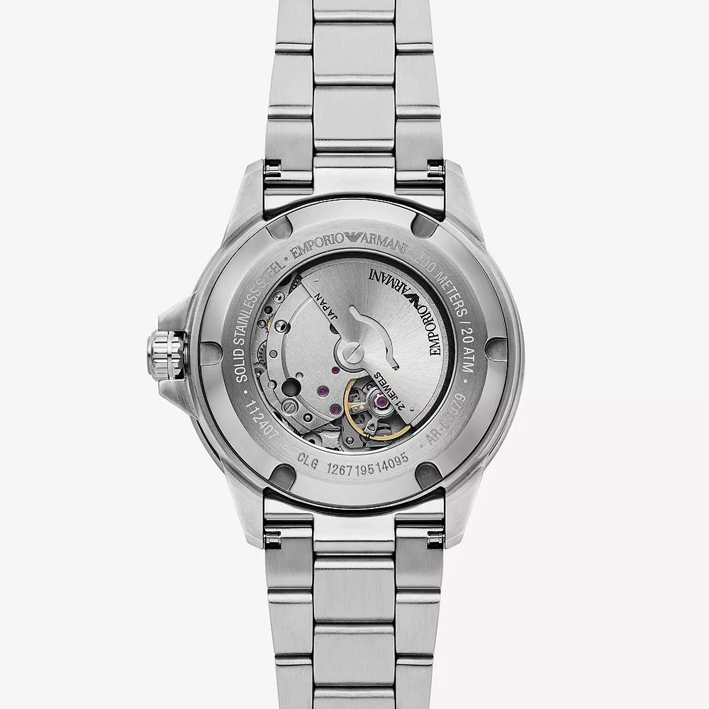 Emporio Armani Sea Explorer Automatic Gents Stainless Steel Watch