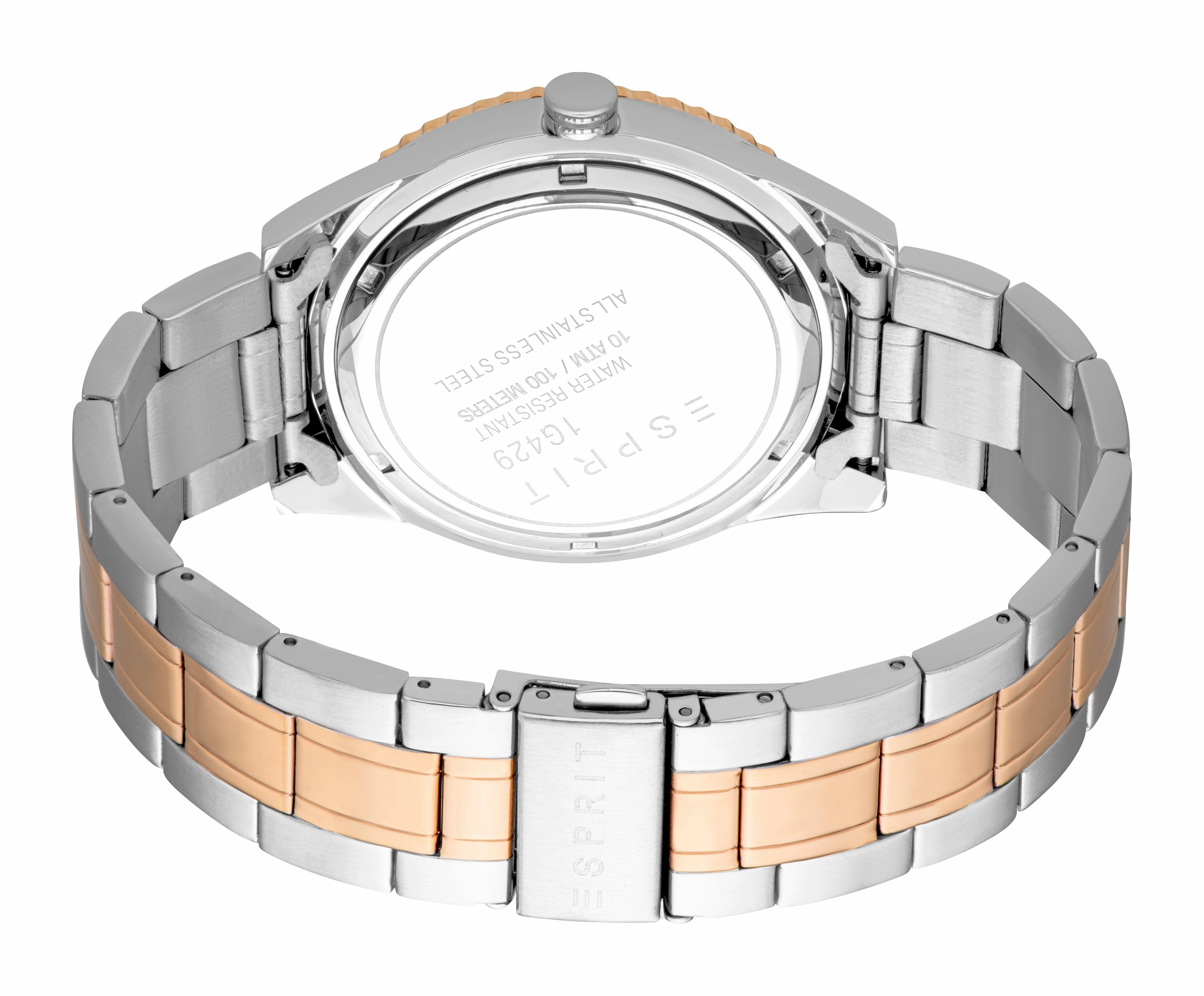 Esprit Gents Two-Tone Dive-Style Watch with Date