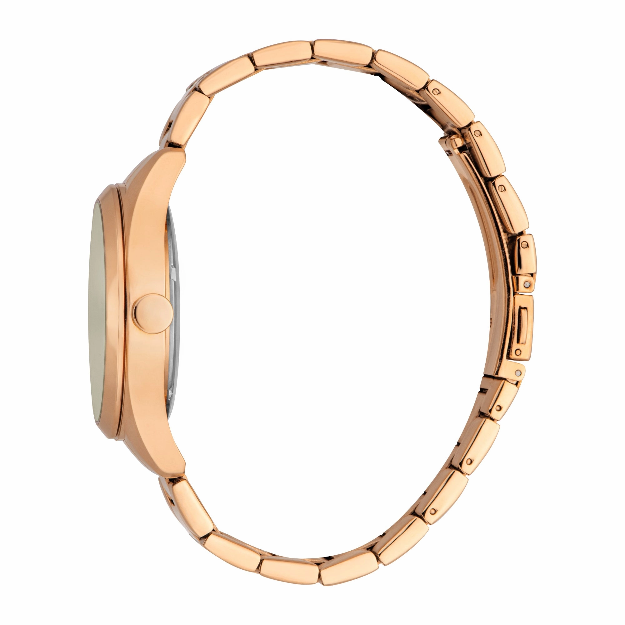 Esprit Mason II Gents Green Diat Stainless Stee Rose Gold Watch