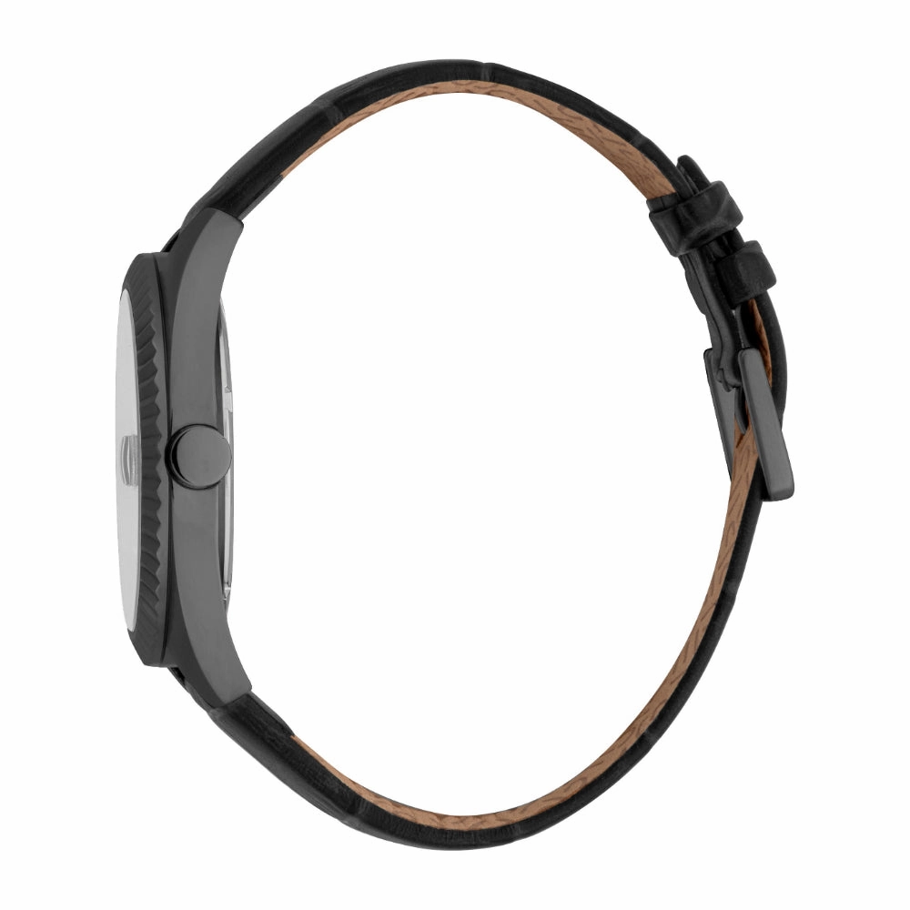 ESPRIT Men's Black Color Watch with Black Dial and Date Function