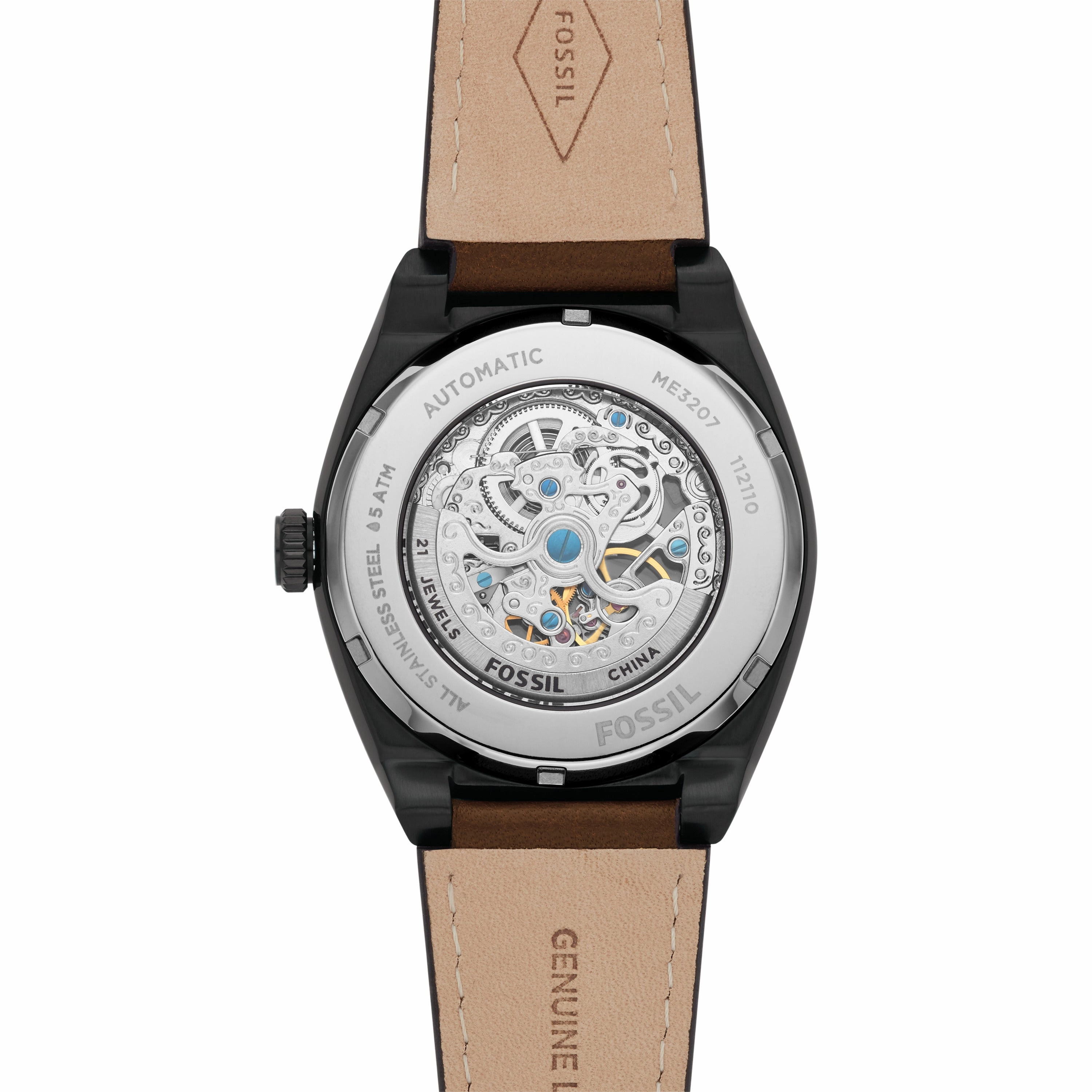 Everett Automatic Dark Brown LiteHide? Watch