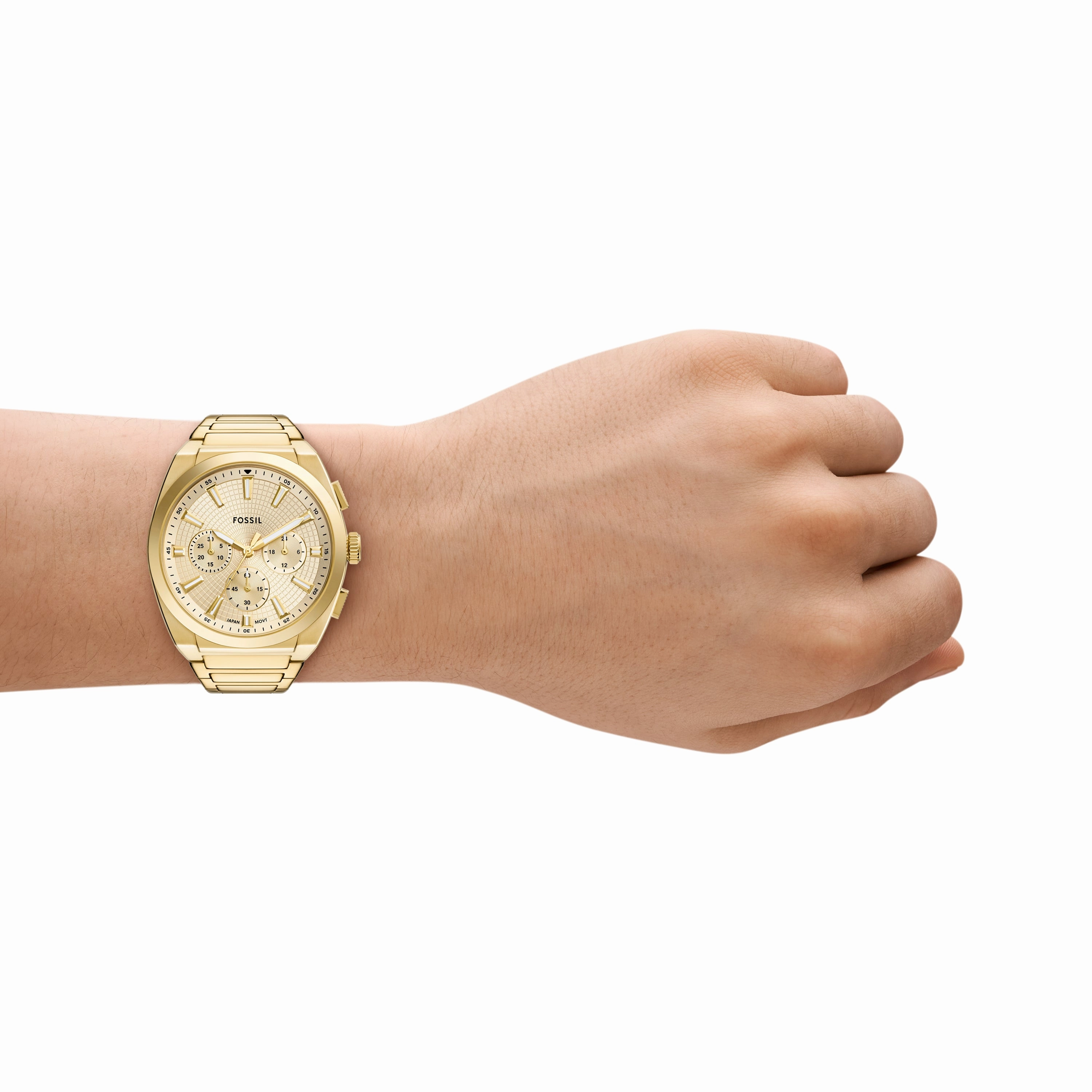 Everett Chronograph Gold-Tone Stainless Steel Watch