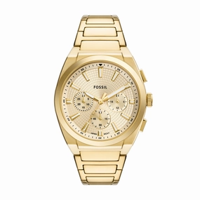 Everett Chronograph Gold-Tone Stainless Steel Watch