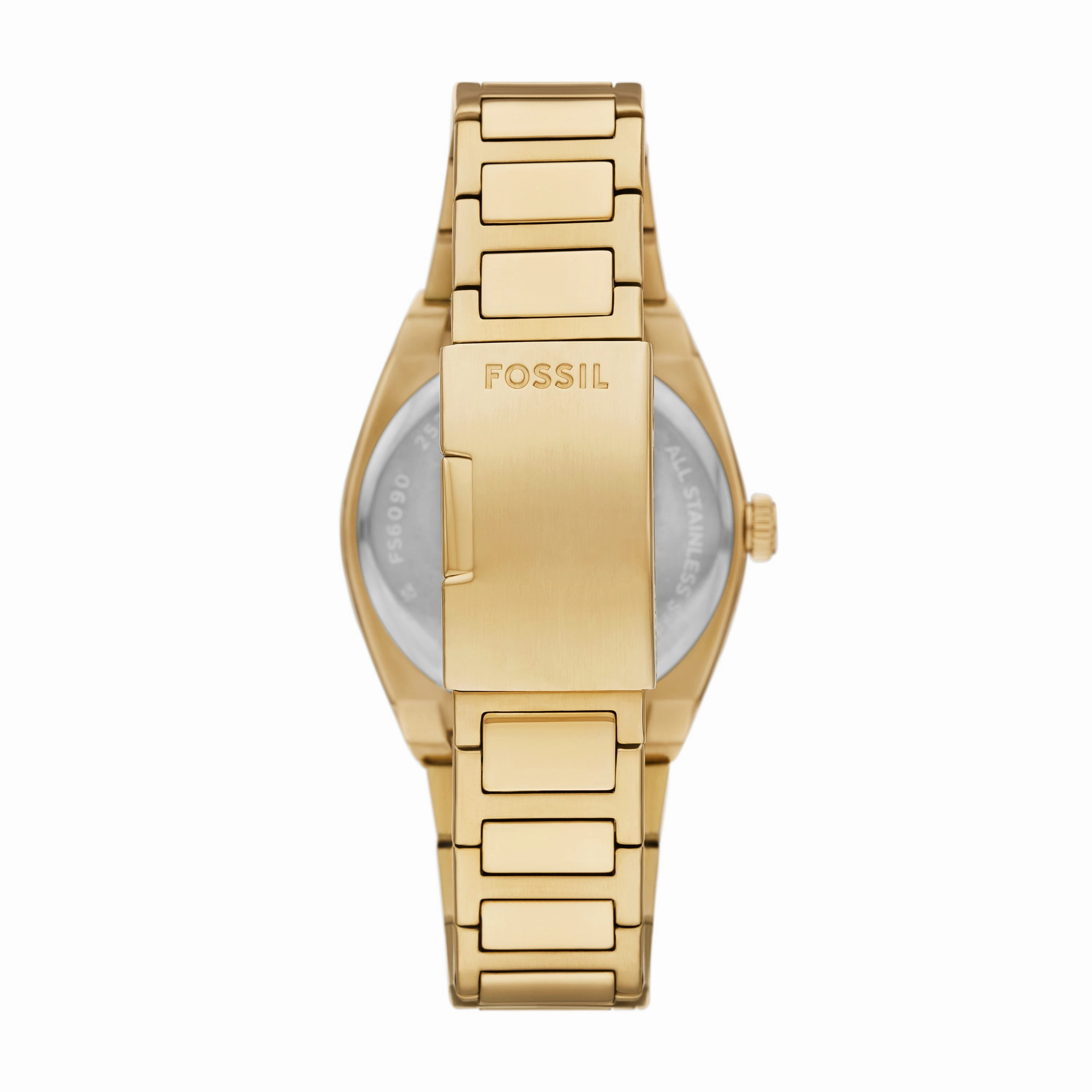 Everett Three-Hand Date Gold-Tone Stainless Steel Watch