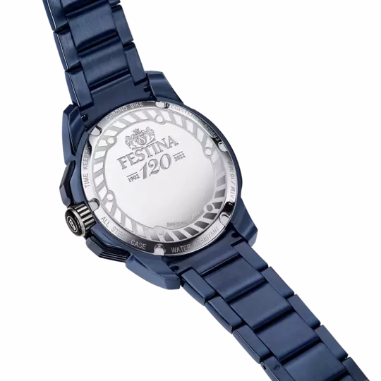 Festina Men's Blue Stainless Steel Watch
